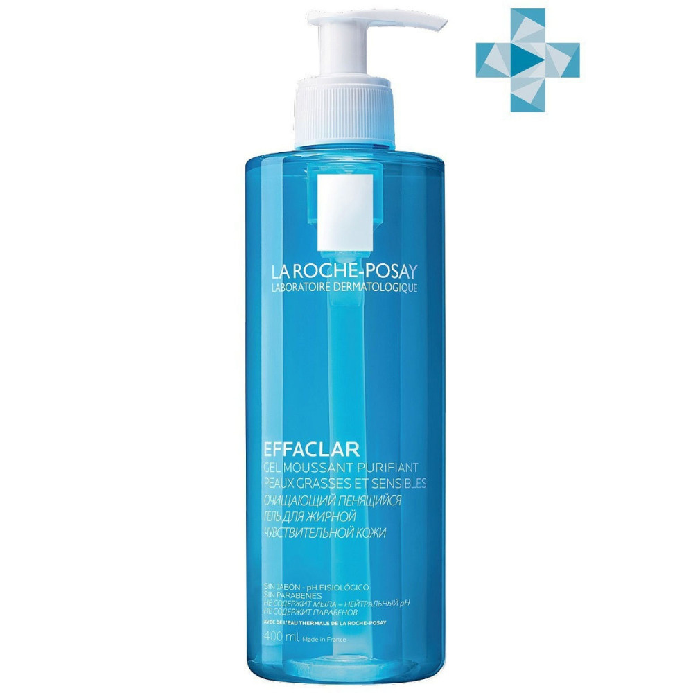 La Roche-Posay Effaclar Gel Очищающий гель для жирной кожи, 400 мл #1