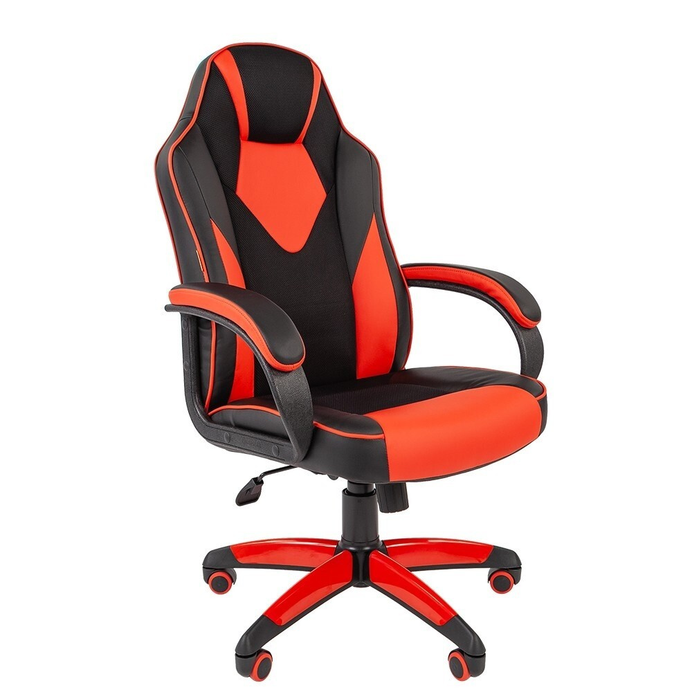 Chairman Игровое компьютерное кресло 7024560, черный/красный #1