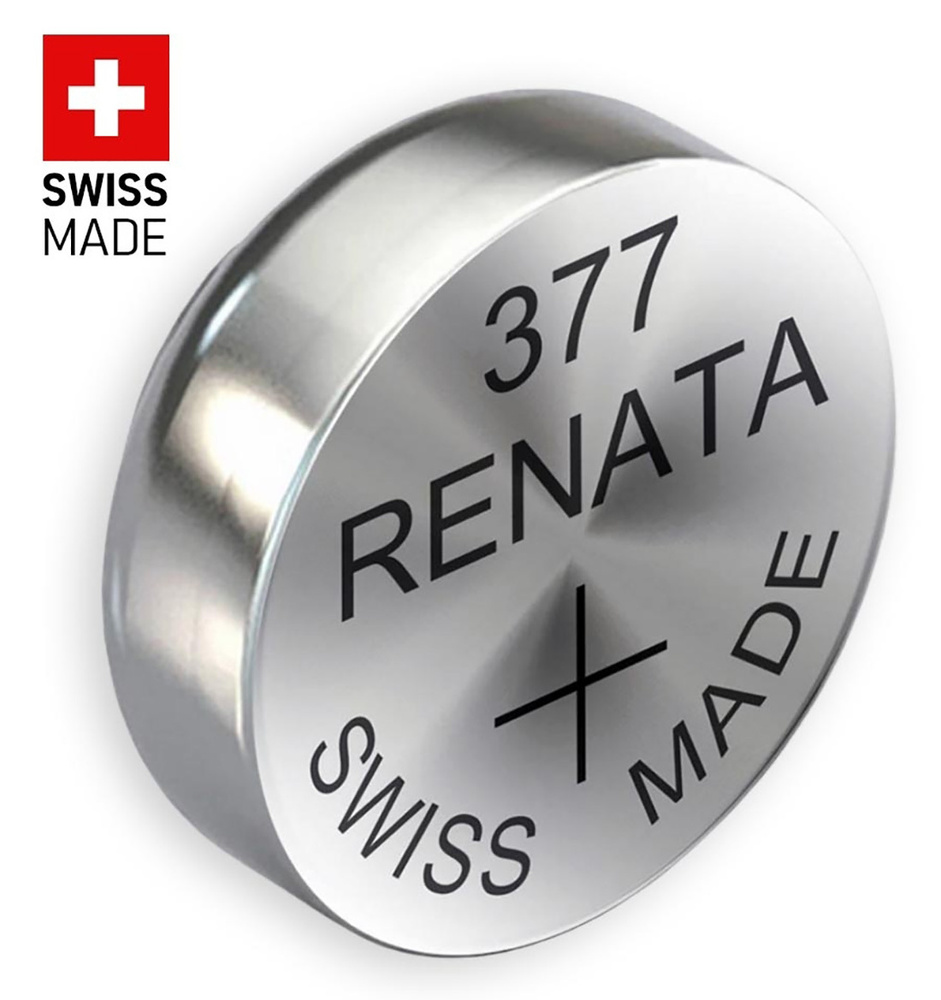 Батарейка для часов Renata 377 (SR626SW) #1