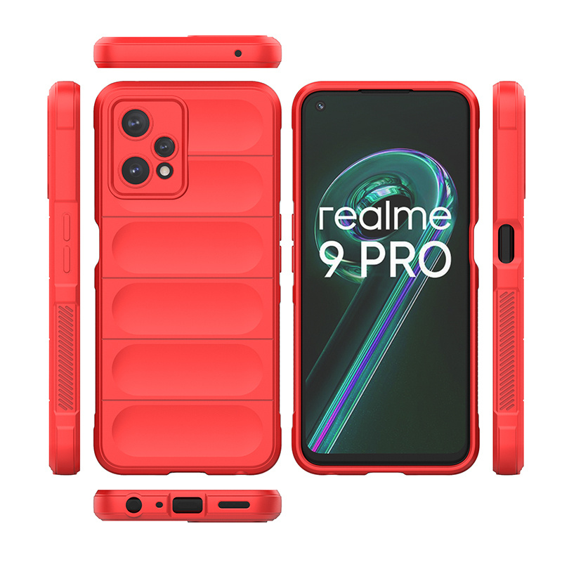 Чехол Flexible Case для Realme 9 Pro+ (красный) #1