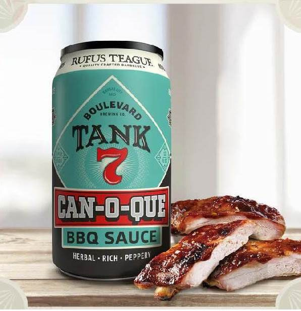 Соус томатный Rufus Teague "Can-O-Que TANK 7 BBQ SAUCE", ж/б 382гр  #1