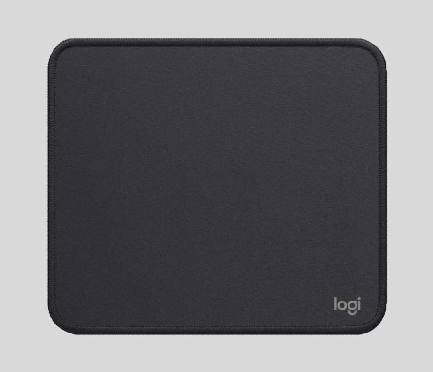 Logitech Коврик для мыши Mouse Pad Studio Series_Черный, M, черный #1