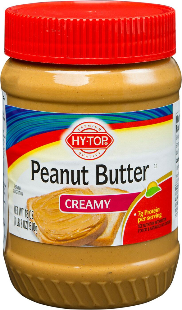 Паста арахисовая Hy-Top Peanut Butter Мягкая 510г 1 шт #1
