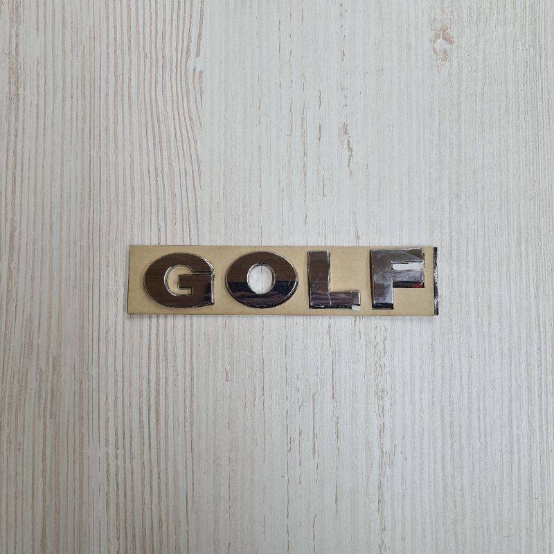 Надпись GOLF / Гольф 13,4х2,6 VOLKSWAGEN / Фольксваген - купить по ...
