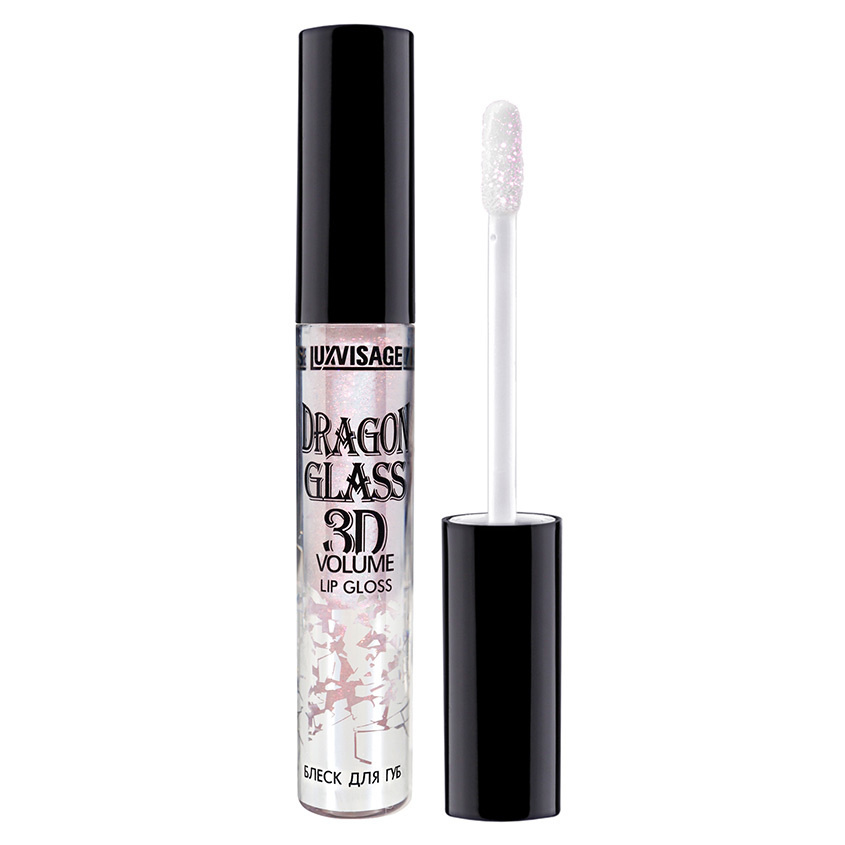 LUXVISAGE Блеск для губ DRAGON GLASS 3D VOLUME LIP GLOSS тон 02 unicorn #1