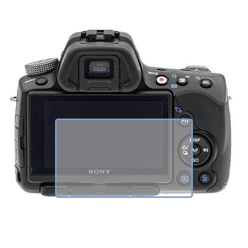 Sony SLT-A55 защитный экран для фотоаппарата из нано стекла 9H  #1