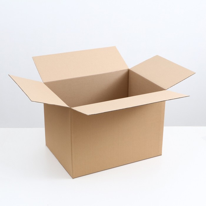 Коробка складная, бурая, 70 х 50 х 50 см #1