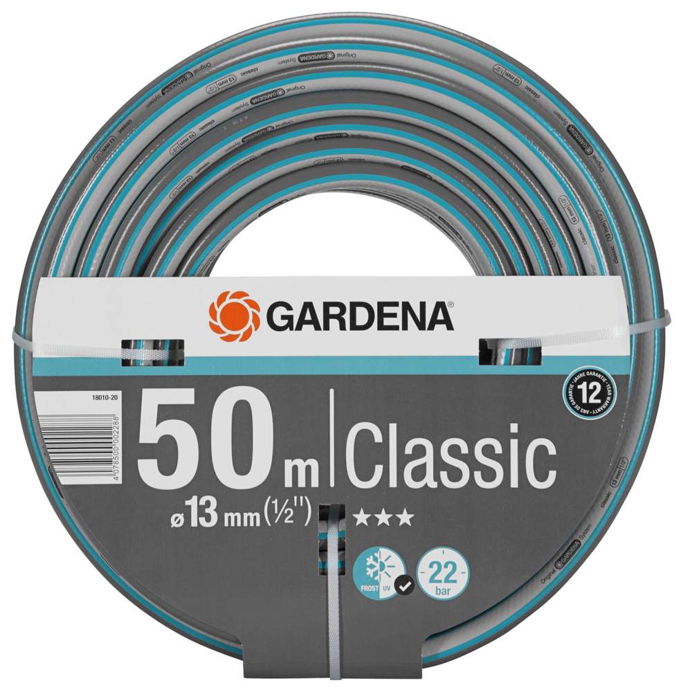 Шланг Classic 13 мм (1/2"), 50 м Gardena 18010-20.000.00 #1