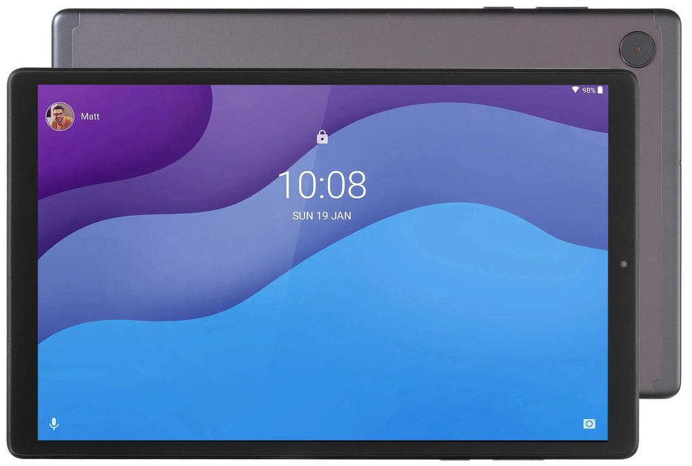 10.1" Планшет Lenovo TAB M10 HD TB-X306X (ZA6V0013RU) 32 ГБ 3G, LTE серый - 1280x800, IPS, 8х1.8 ГГц, #1