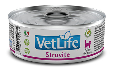 Farmina (Фармина) Vet Life STRUVITE WET FOOD FELINE 85г (6 штук). Полнорационный диетический влажный #1