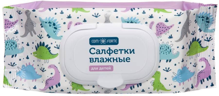 Салфетки ComForte влажные детские, 60 шт. #1