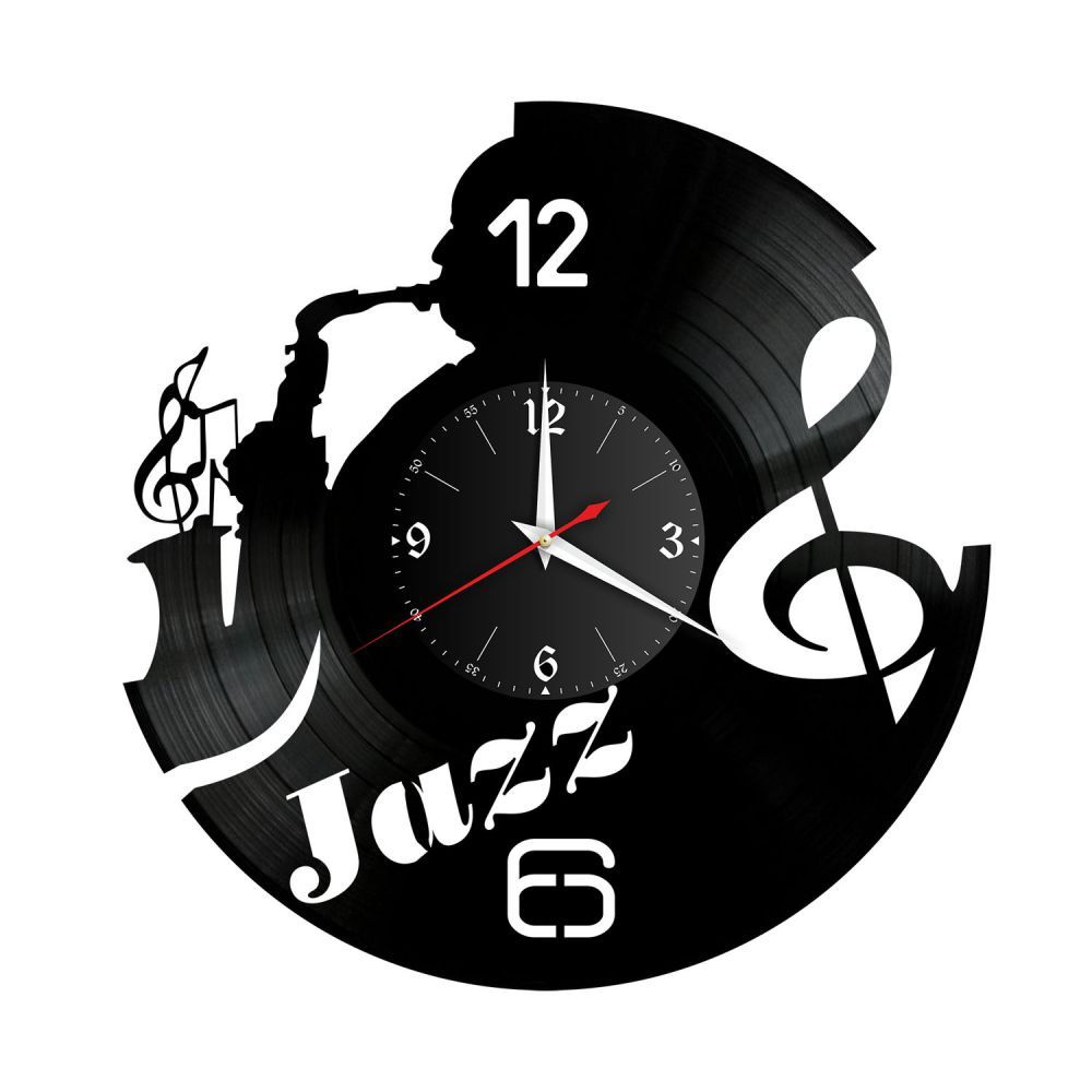 RedLaser Настенные часы "Музыка из винила, №1 ", 30 см #1