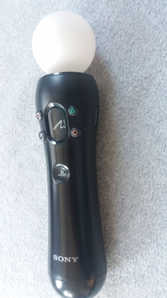 Геймпад PS Move контроллер движения оригинал восстановленный, Bluetooth, черный  #1