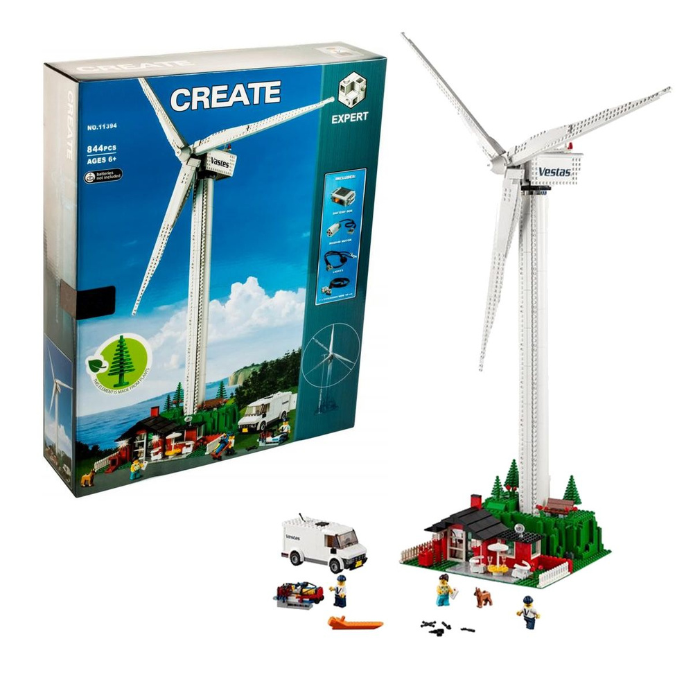 Конструктор Креатор Ветряная турбина Vestas (совместим с лего Creator lego 10268) 7zToys  #1