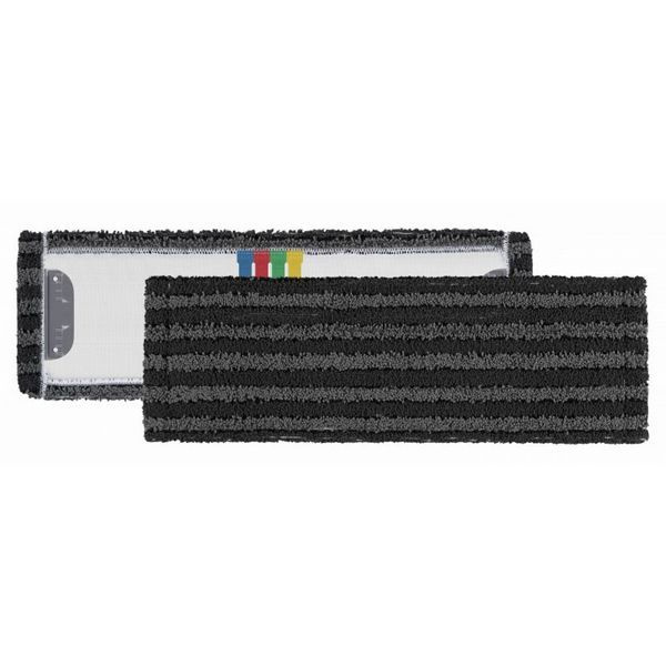 Моп 40 TTS Soft Striat Uni System микрофибра серый с черными полосками арт 0000E410Z  #1