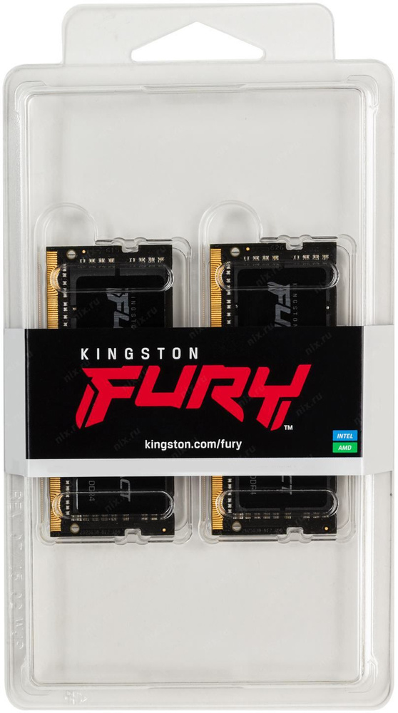 Kingston Fury Оперативная память Impact DDR4 2666 МГц 2x16 ГБ (KF426S16IBK2/32)  #1