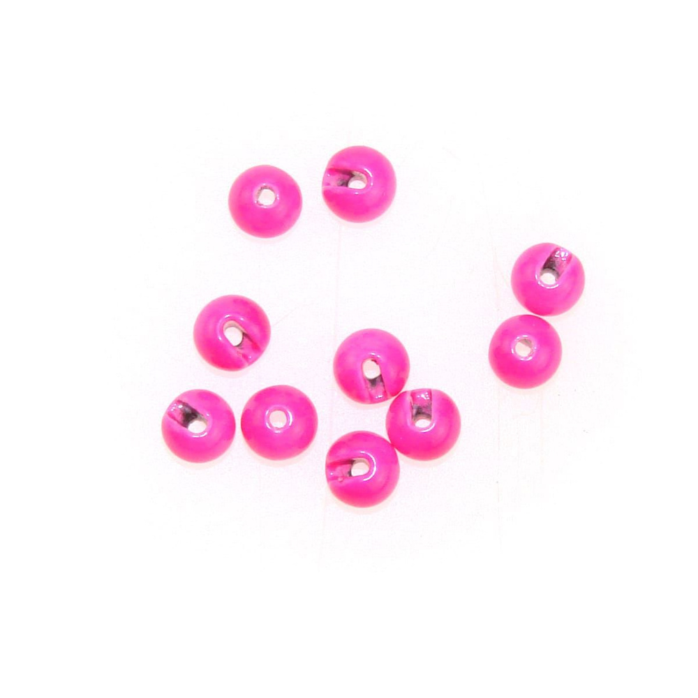 Бусинка вольфрамовая для джигового крючка 2mm, 0.1gr, Pink, 10шт  #1