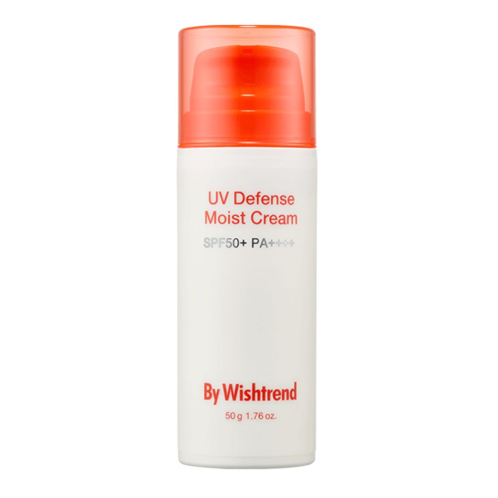 By Wishtrend Увлажняющий солнцезащитный крем с пантенолом UV Defense Moist Cream SPF 50+ PA  #1