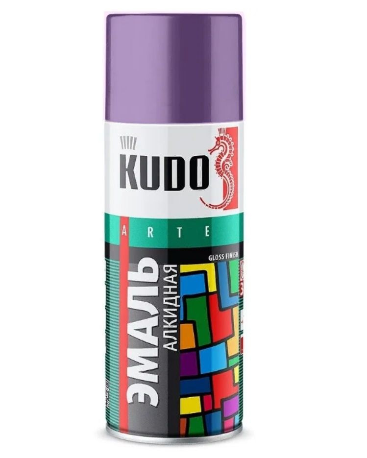 KUDO Краска автомобильная, цвет: фиолетовый, 520 мл #1