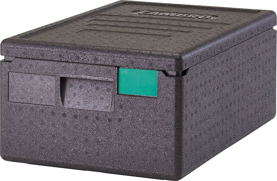 Термоконтейнер для продуктов Cambro Go Box EPP160110, черный, герметичная крышка, противоударный корпус #1