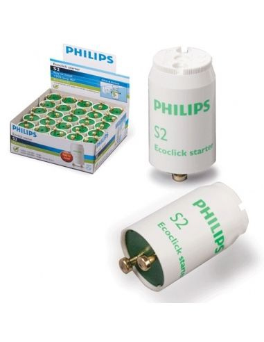 Стартер для люминесцентных ламп, Philips, S2 4-22W SER 220-240V (25шт) #1