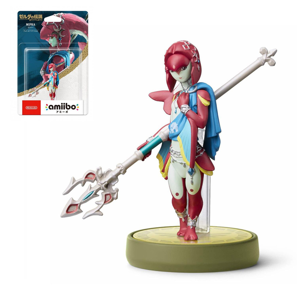 Фигурка Amiibo Mipha, Легенда о Зельде : Дыхание дикой природы  #1