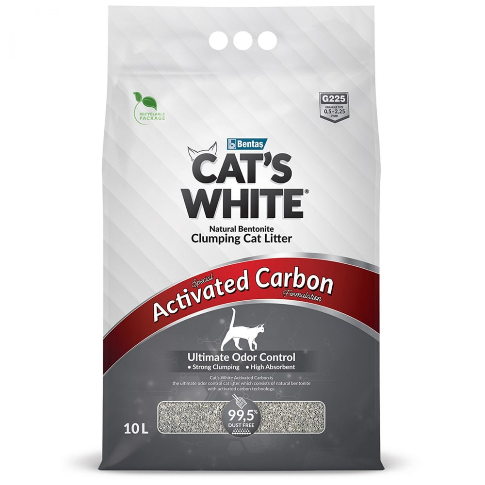 CAT'S WHITE Наполнитель Комкующийся 8550г. #1