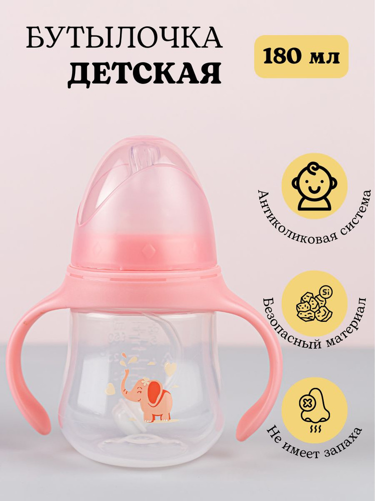 Бутылочка для кормления воды 0 детская новорожденных #1