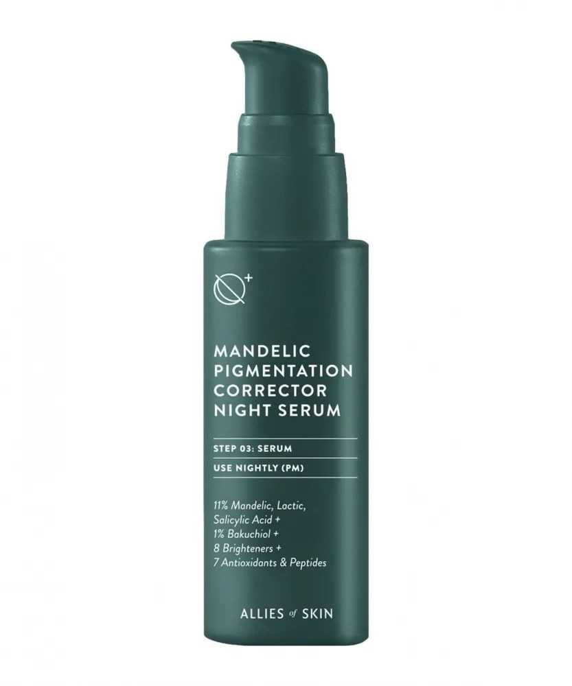 Ночная сыворотка с 11% кислот Allies Of Skin Mandelic Pigmentation Corrector Night Serum  #1