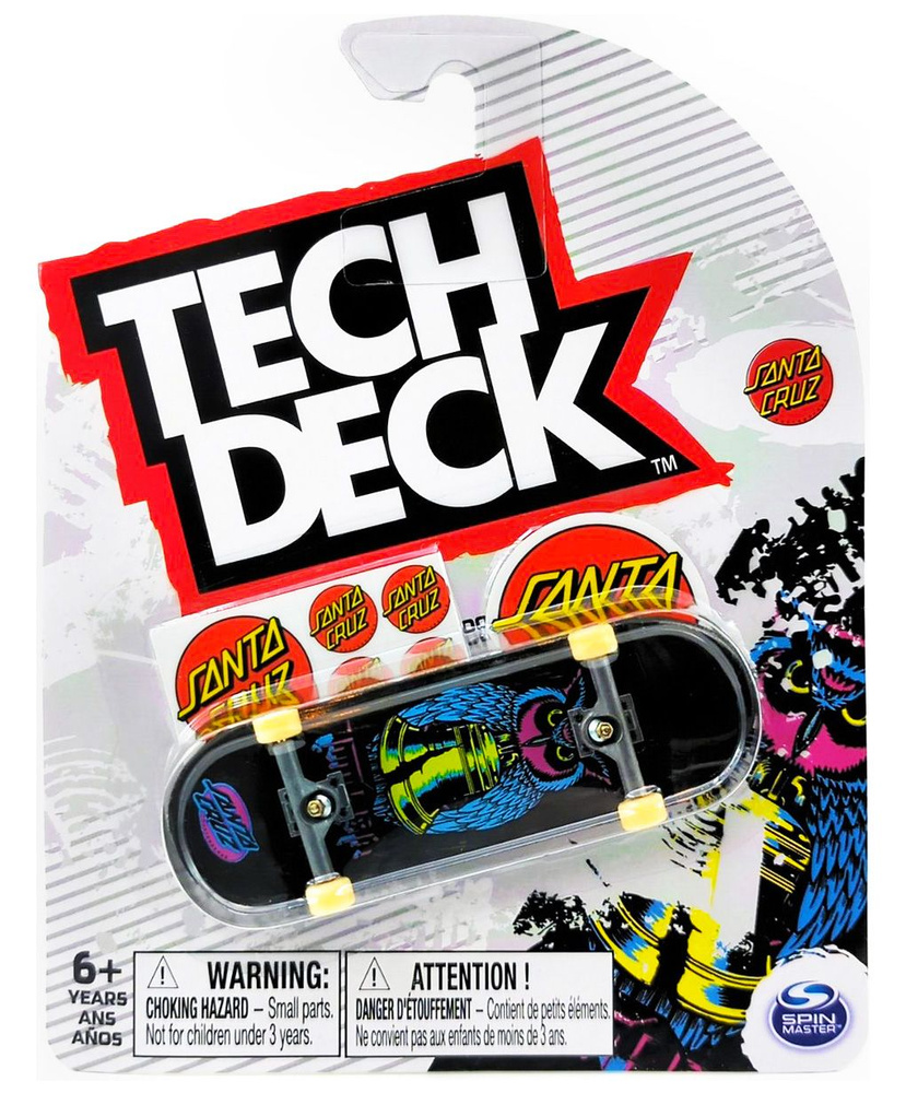 Фингерборд Tech Deck Santa Cruz "Tom Asta Owl" #1