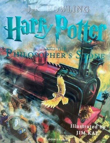  Harry Potter and the Philosopher's Stone Illustrated Edition J.K. Rowling #1