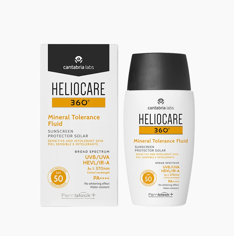 HELIOCARE 360 Mineral Tolerance Fluid Sunscreen SPF 50 Солнцезащитный минеральный флюид с SPF 50 для #1