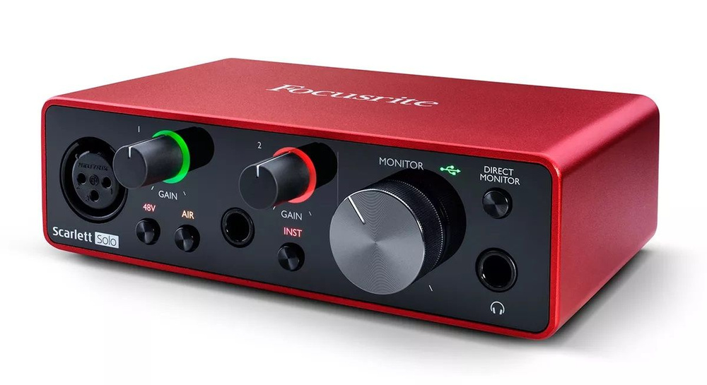 Звуковая карта Focusrite Scarlett Solo 3rd gen #1