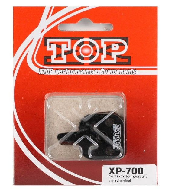 Органические дисковые тормозные колодки X-Top XP-700 для Tektro IO (механика и гидравлика) 4. В комплекте #1