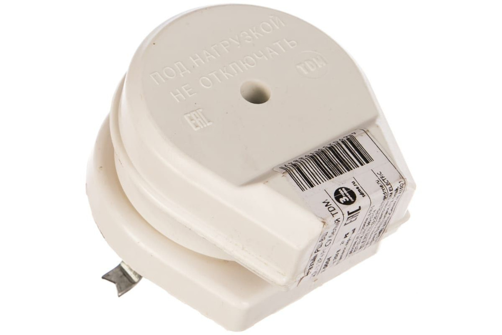 Разъём РШ-ВШ TDM 32А 250В 2Р+РЕ СУ белый SQ1812-0004 - 1 шт - купить с ...