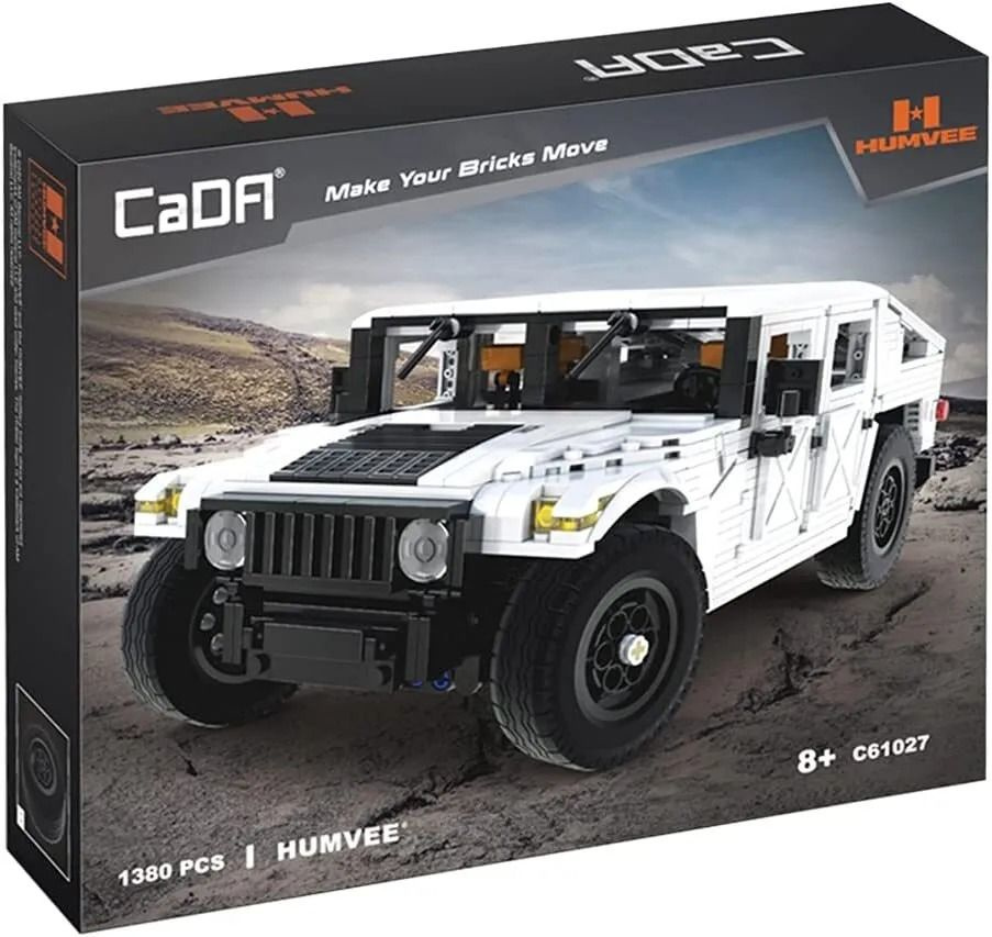 Double Eagle Конструктор Внедорожник HUMVEE 1:12 1386 деталей C61027W с 8 лет  #1