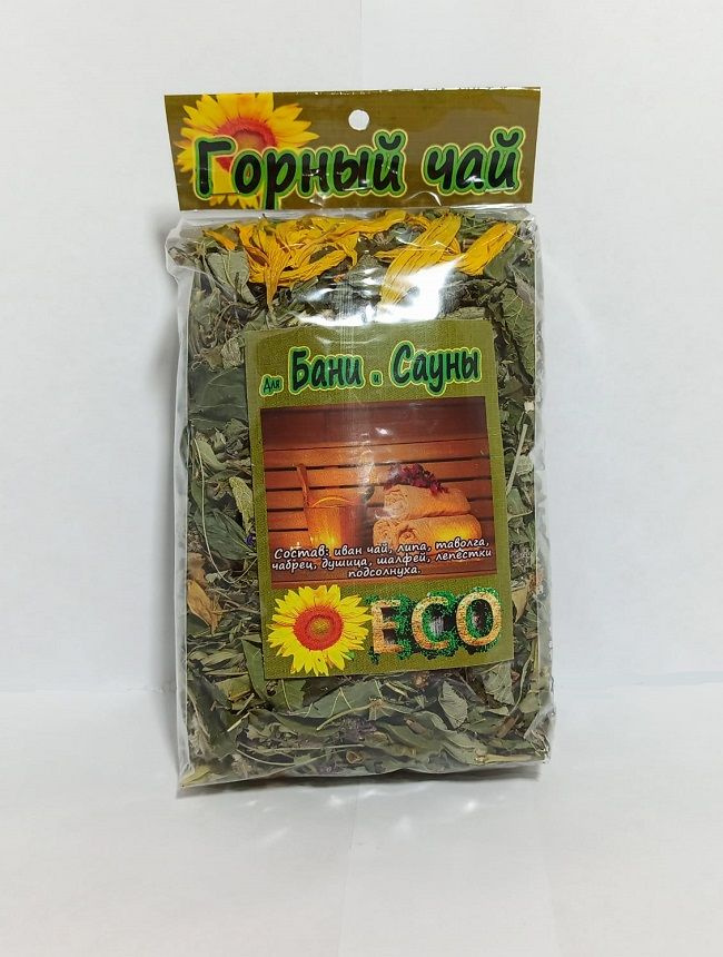 Горный чай "Для Бани и Сауны" ECO / Травяной сбор / 100 грамм #1