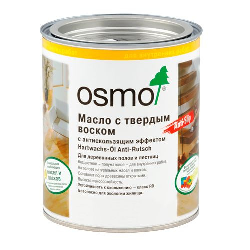 OSMO/ОСМО, Масло-воск, 3088 Бесцветный, 0,75 л. #1