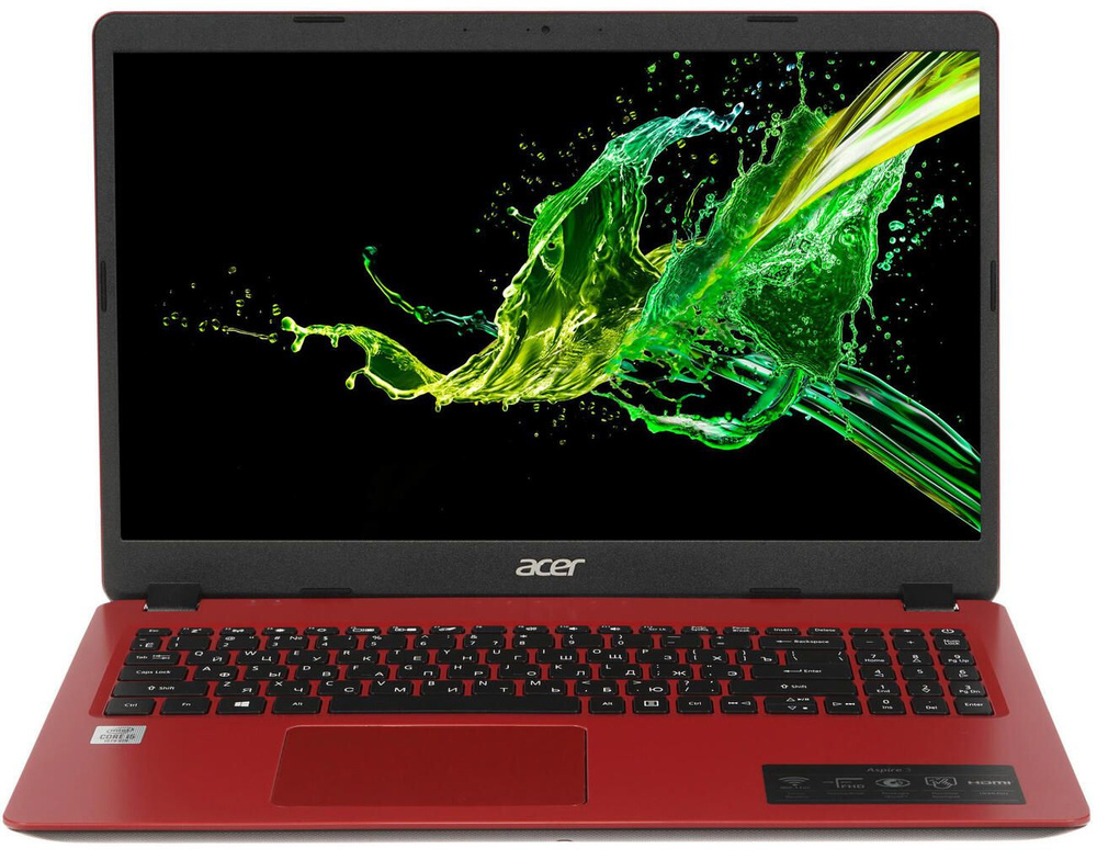 Acer Aspire 3 A315-56-5430 Ноутбук 15,6", Intel Core i5-1035G1, RAM 4 ГБ, SSD 256 ГБ, Intel UHD Graphics, #1