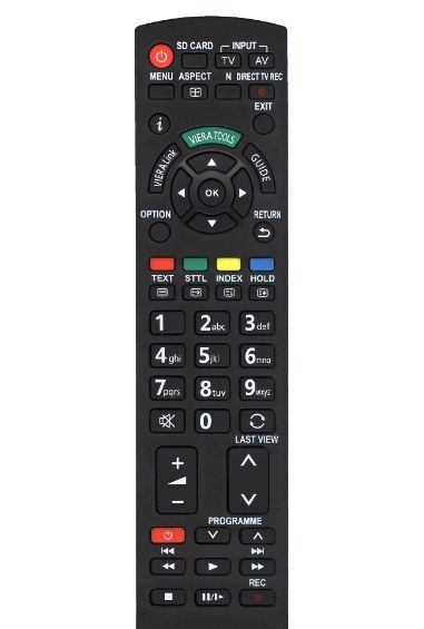 Пульт ДУ Пульт N2QAYB000487 для телевизора Panasonic TX-PR42U30 ...