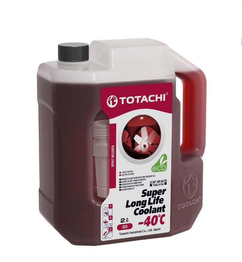 Антифриз красный TOTACHI SUPER LONG LIFE COOLANT RED -40C, 2 литра #1