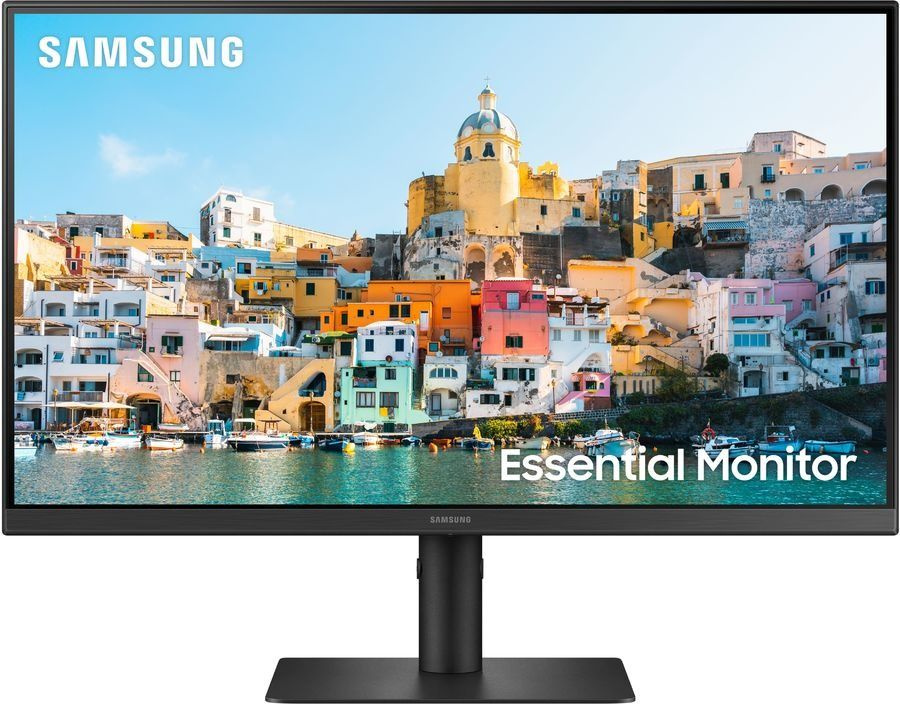 Samsung 24" Монитор Essential Monitor LS24A400UJIXCI, черный #1