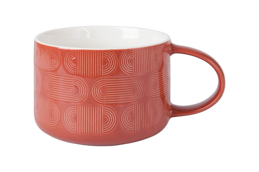 Кружка для чая и кофе 500 мл фарфор, чашка Maxwell & Williams Геометрия  #1