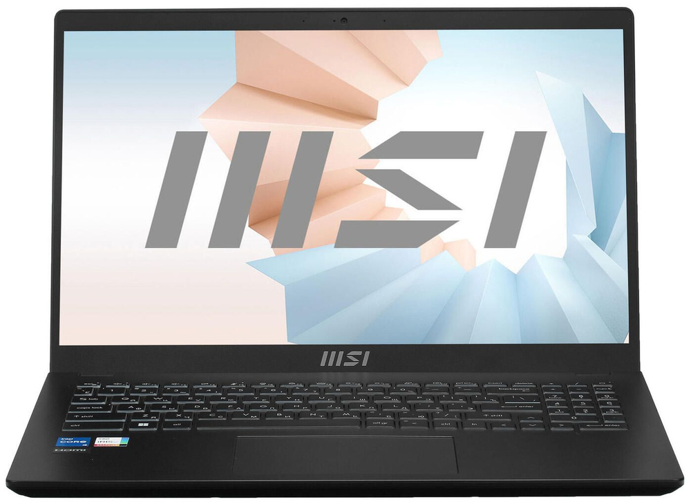 MSI Modern 15 B12M-214XRU (9S7-15H112-214) Ноутбук 15,6", RAM 8 ГБ, SSD 256 ГБ, Без системы, (9S7-15H112-214), #1