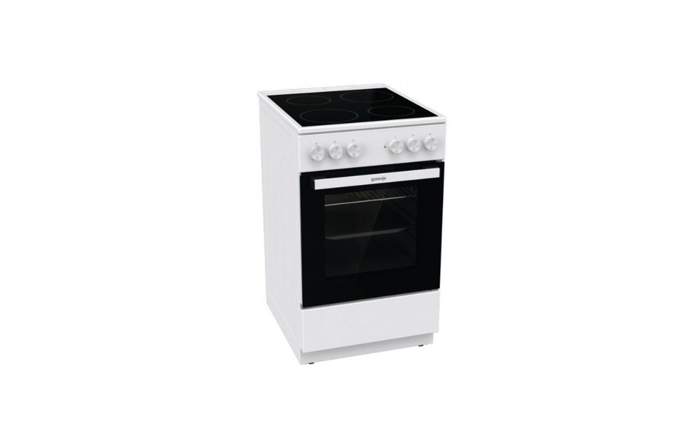 Плита электрическая GORENJE GEC5A12WG-B белая #1