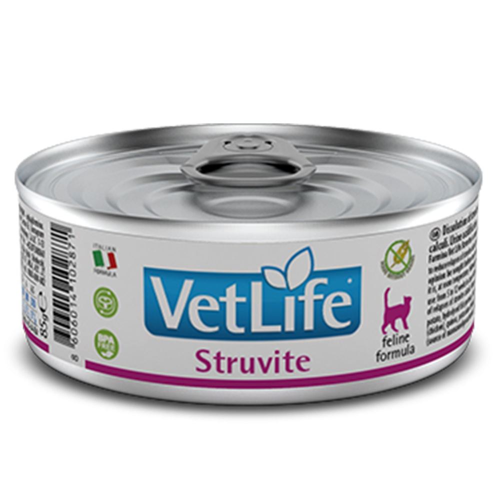 Влажный корм Farmina Vet Life Struvite для кошек при мочекаменной болезни, 85 г, 12 шт.  #1