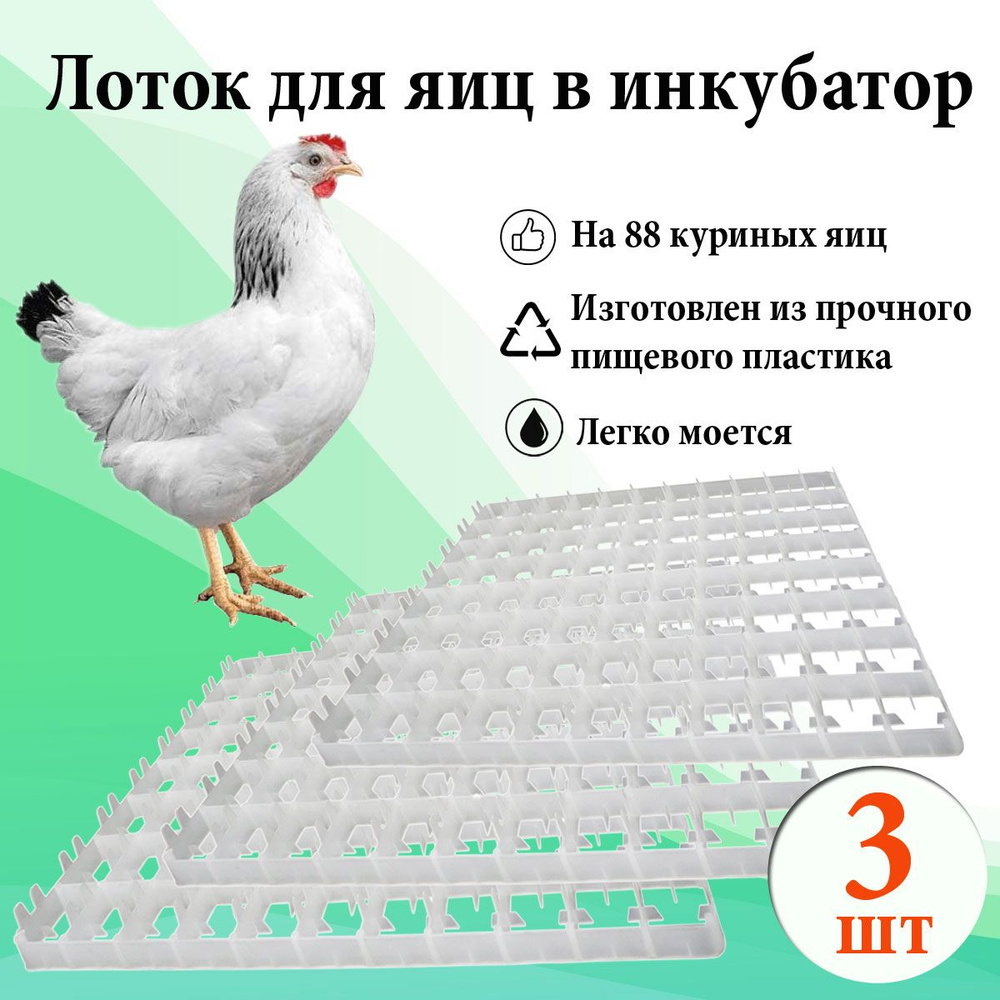 Лоток для яиц в инкубатор на 88 куриных яиц #1