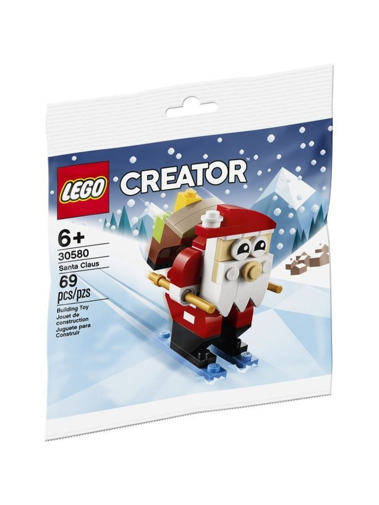 30580 Конструктор LEGO Polybag Creator Santa Claus Санта Клаус 69 деталей  #1