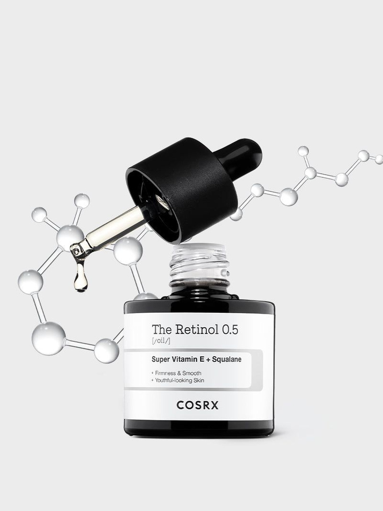 Cosrx Масло для зрелой и сухой кожи с ретинолом - The retinol 0.5 oil, 20мл  #1