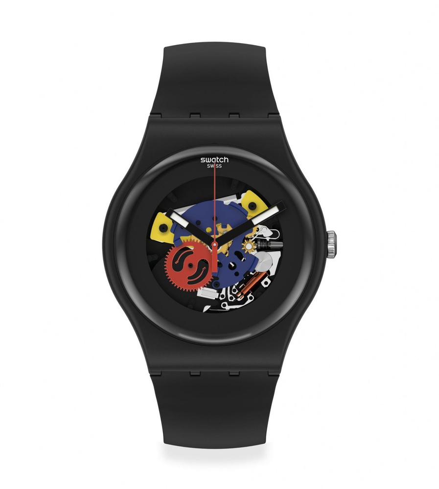 Наручные часы Swatch BLACK LACQUERED AGAIN #1